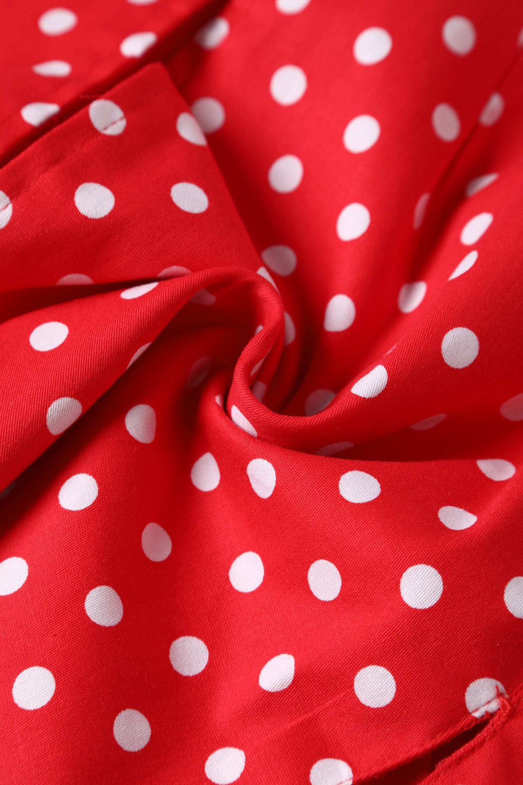 Capa Sabrina Polka Vermelho