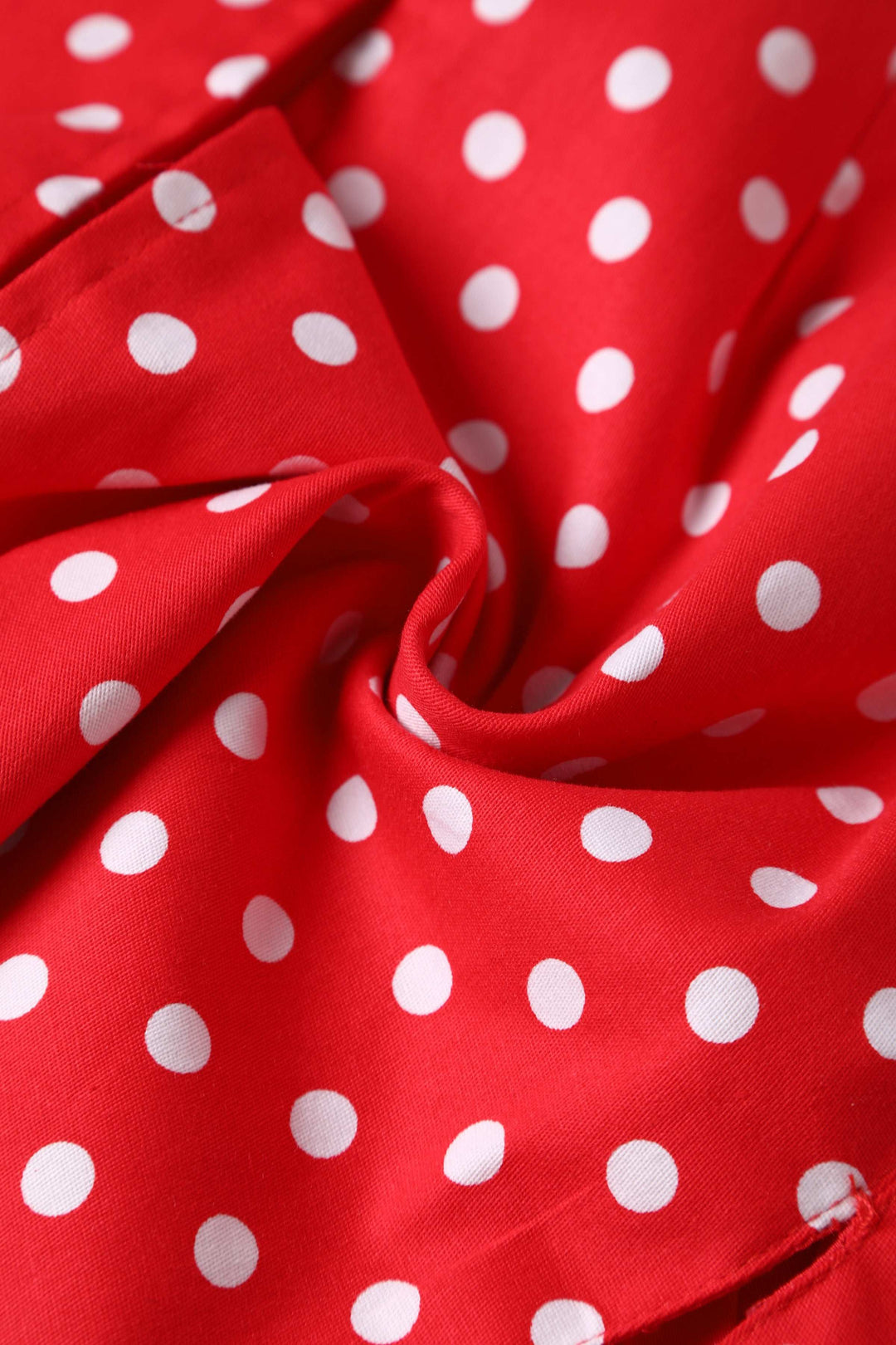 Capa Sabrina Polka Vermelho