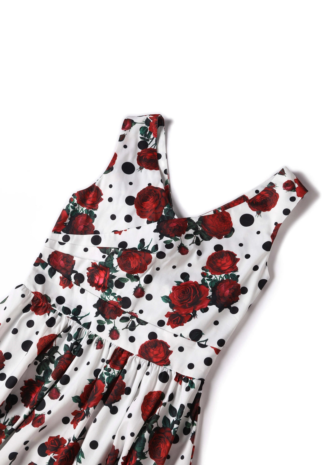 Vestido com estampa floral