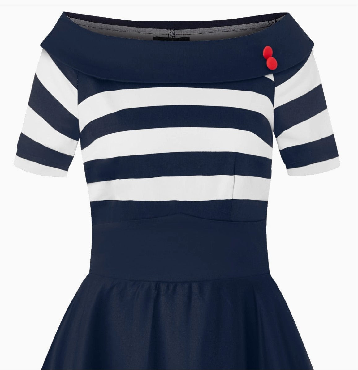Vestido estilo em listras