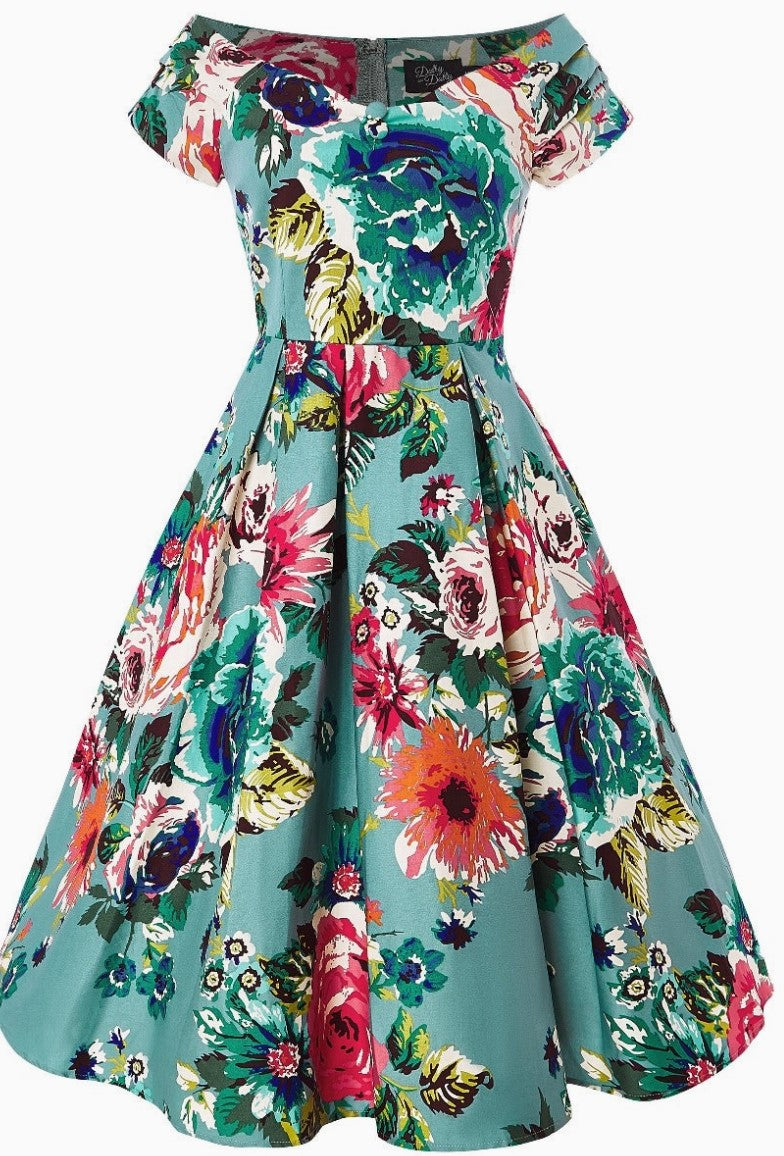 Vestido floral "Lily"