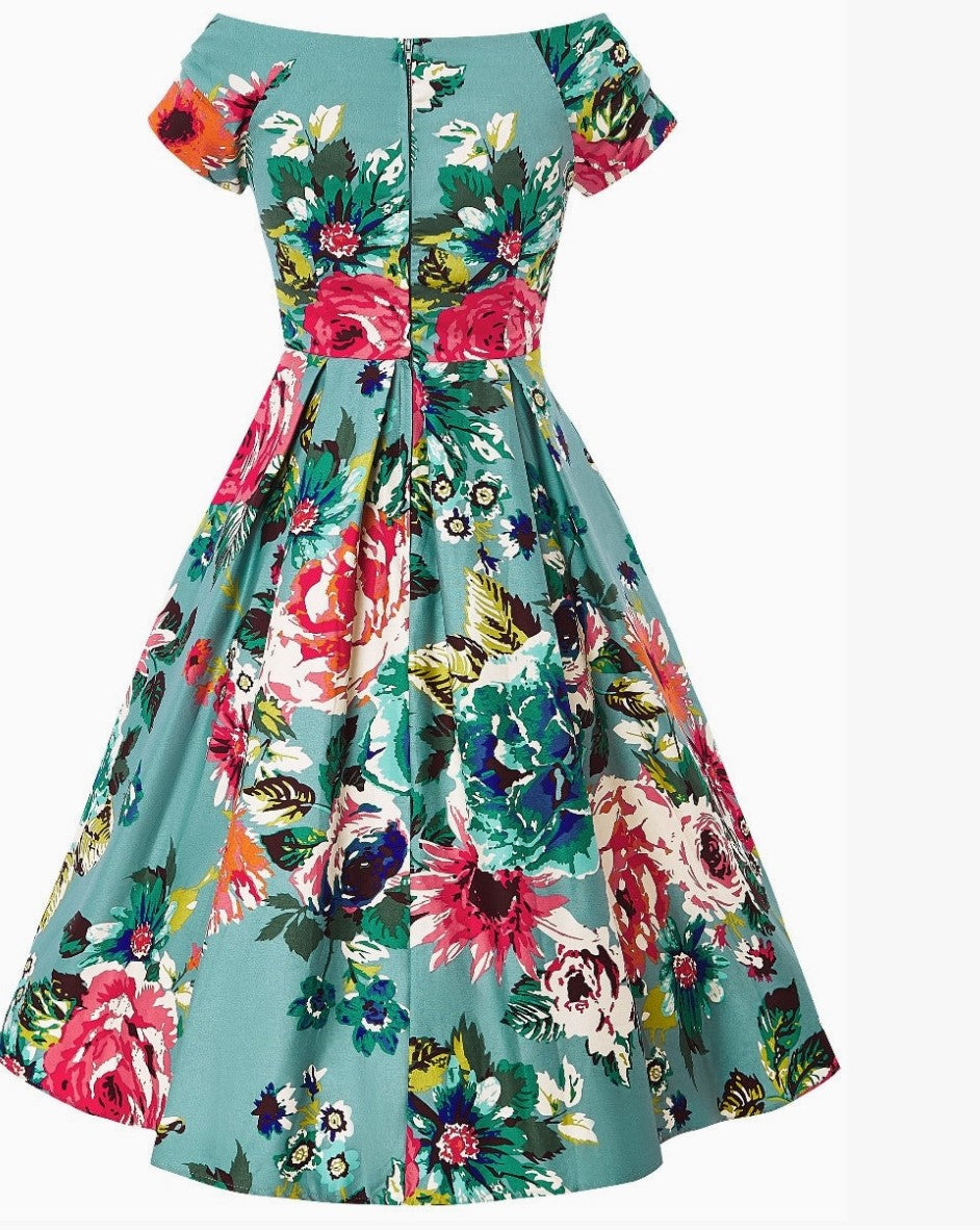Vestido floral "Lily"