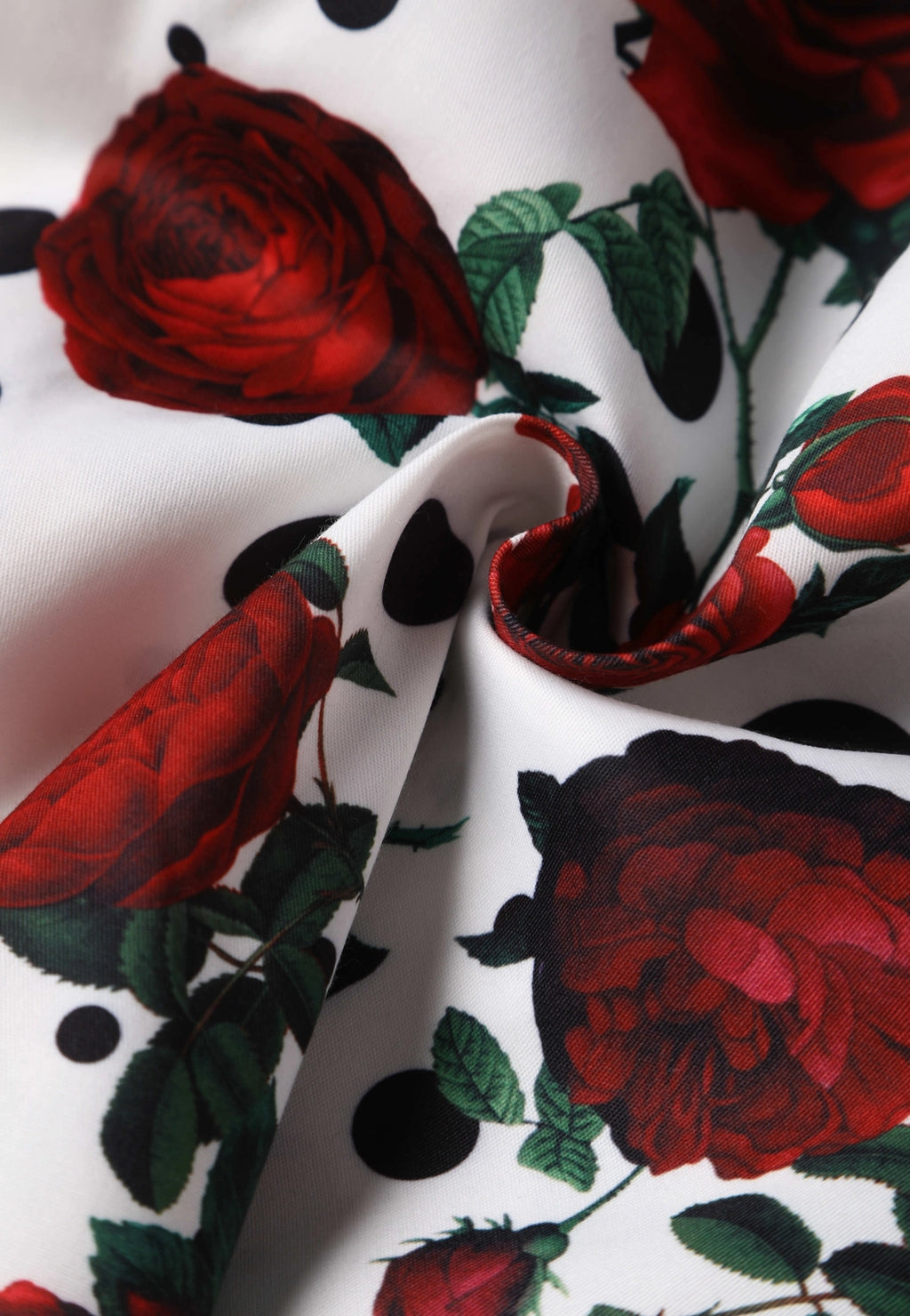 Vestido com estampa floral