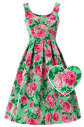 Vestido verde menta Peony